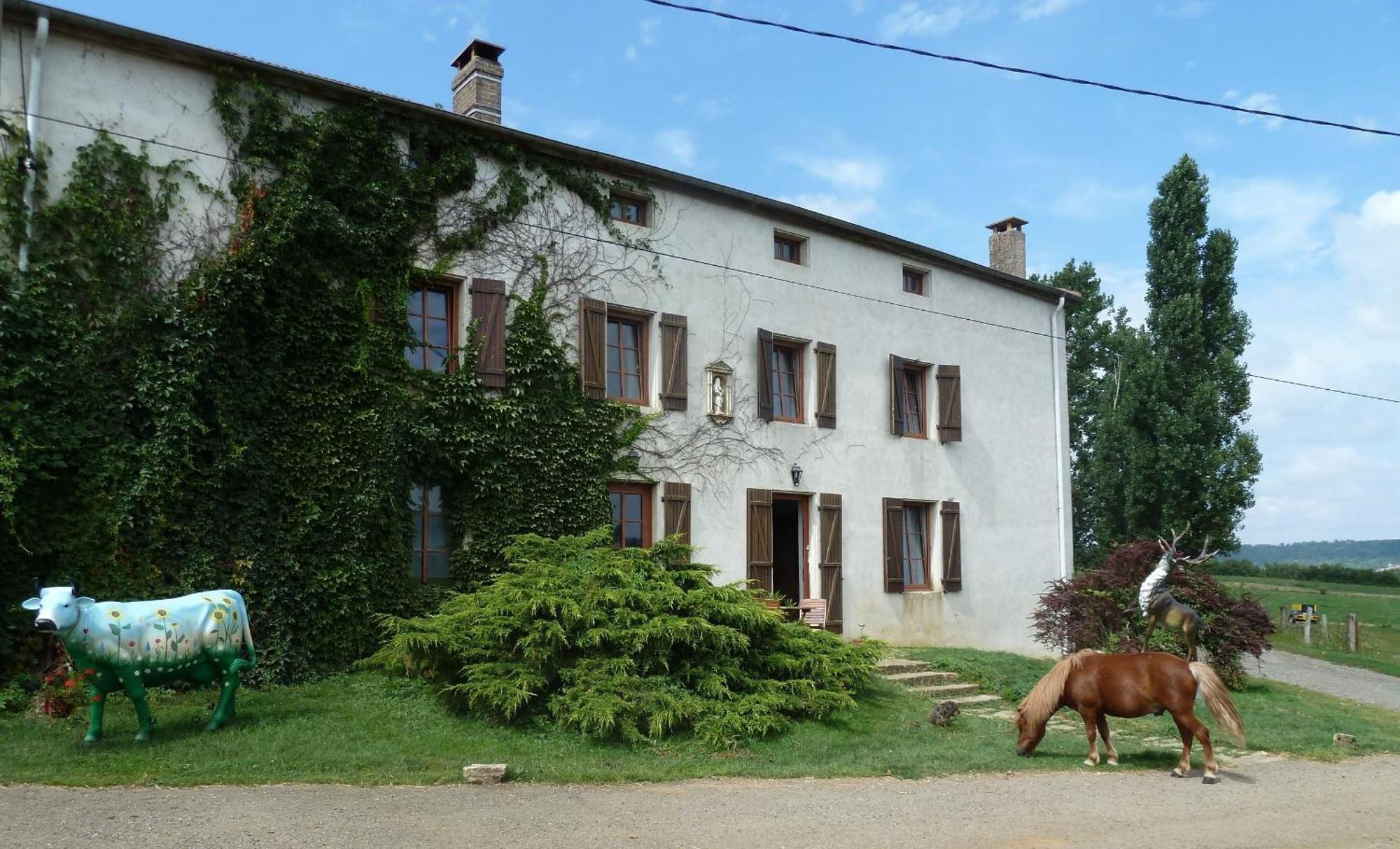 Ferme Du Montheu Bed & Breakfast Dommartin-sous-Amance Bagian luar foto