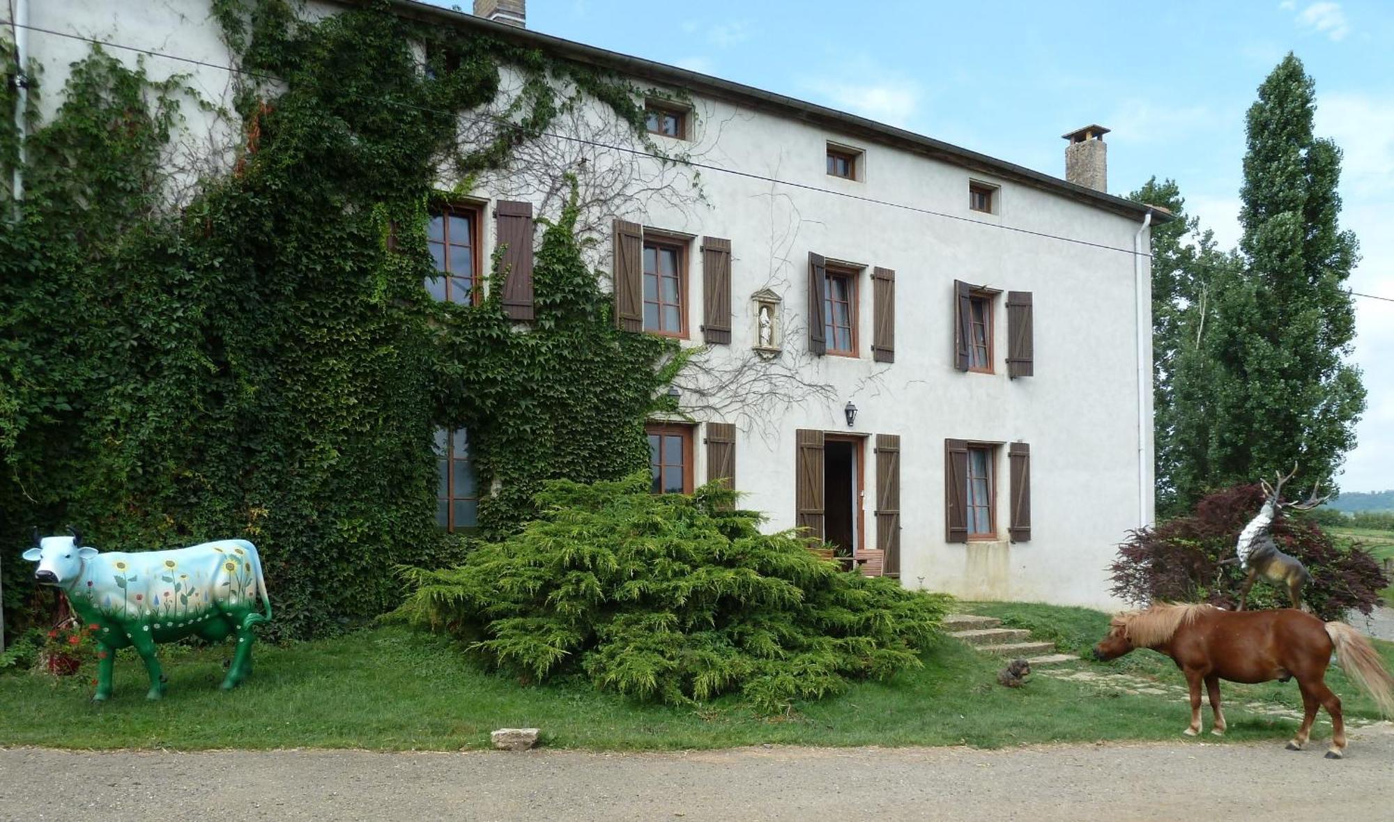 Ferme Du Montheu Bed & Breakfast Dommartin-sous-Amance Bagian luar foto